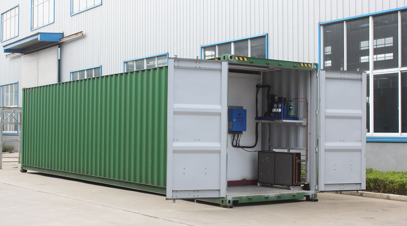 containerized cold storage machine
