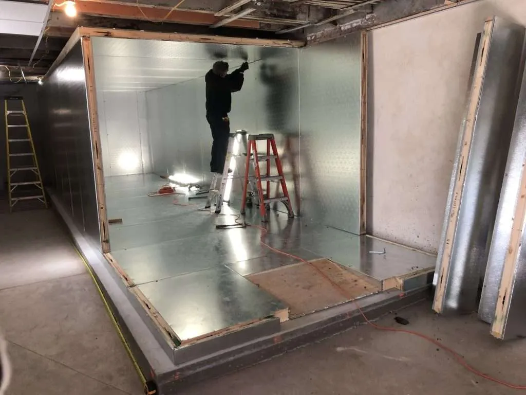 walk in cooler installation